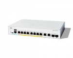 CISCO Katalsaator 1300-8FP-2G juhtimisvimelis switch, 8 porta GE, tis PoE, 2x1GE Combo, piiratud eluiga kaitsmine (C1300-8FP-2G)