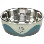 Trixie Kohelda loomseid, metall - roostevabast terasest kauss silikooniga, 0,75 l/ 17 cm