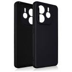 Beline Silikoonist mbris Xiaomi Redmi Note 14 5G musta vrvi jaoks