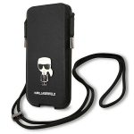 Karl Lagerfeld Kekott KLHCP12LOPHKMK 6.7" must/must kvakott Saffiano Ikonik Kar.`s
