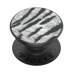 POPSOCKETS Vegan Leather Zebra Removable Grip with Standfunction Premium