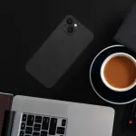 OEM Silicone phone case with MagSafe support for iPhone 17 Pro Max | iPhone 18 Pro Max black