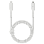 Energea kabel Flow USB-C - Lightning C94 MFI 1.5m biay/white 60W 3A PD Fast Charge
