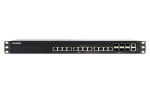QNAP QSW-M5218-6F12T vimendatud L3 10G Ethernet (100/1000/10000) vimendatud vimendiga vimend (switch) 1U Must