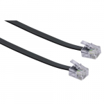 Schwaiger TAE kabel RJ11 - RJ11 6P4C 6m must valge