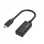 Hama 00200315 videojuhtme adapter USB Type-C HDMI must