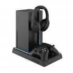 Fixed Multifunktsionaalne jaam Xbox Series X ja S seadmetele, must