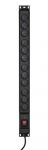 ActiveJet KOMBO 12 pistikupesaga vooluadapter 5m must