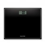 Salter 9207 BCFEU12 Compact Electronic Bathroom Scale - Black