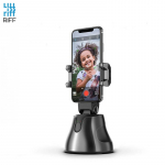 Riff AI-01 Universal wireless 360 grad. rotation Automatic Object Tracking holder with application Black
