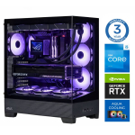 INTOP AQUA i5-14400F 32GB DDR5 1TB SSD M.2 NVME RTX5050 8GB ilma OS-ta