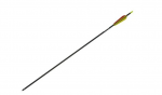 POE LANG Ssinikkiust nool 30 must (VD-030BK) 5 tk