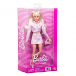 Barbie Deluxe stiilis nukkmnguasi, roosa teksa-jakett (JJN69)