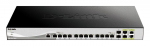 D-Link 16 Port Smart Managed Switch including 12x 10G, 2x SFP+ AND