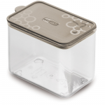 GIOSTYLE Toidukauss ristklikukujuline M 1,2L Con. Tpsus 15,5x10x11,9cm hallikaspruun