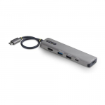 StarTech.com USB-C to HDMI mitmeotstarvete adapter 140W PD laadimisega, 4K 60Hz, USB 10Gbps slearvuti pistik MacBook / Dell / Thinkpad / HP slearvutitele