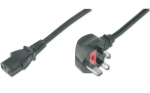 Mercodan Inglise toitejuhe 2,5m kuni C13, B+C, 10A 250V, H05VV-F
