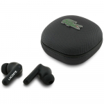 Suchawki TWS Lacoste Iconic Petit Pique Bluetooth czarny
