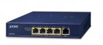 Planet 1-P 60W Ultra PoE to 4-P 802.3af/at Gigabit PoE Extende
