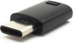 SAMSUNG EE-GN930 Adapter USB-C-lt microUSB-ile must (Bulk)