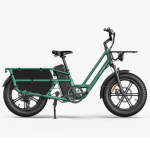 Fiido Elektriline kaubaveo ratas T2 Longtail Cargo, metsroheline