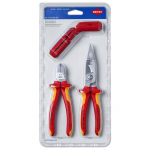 Knipex 00 31 30 BK V01 mehhaaniliste triistade komplekt, 3 triista