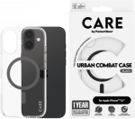 PanzerGlass CARE lipulaevade vrvid iPhone 16 schwarz