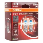 Osram Halogeenlamp H3 12V 55W PK22S NIGHT BREAKER LASER +150%/2 tk