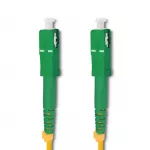 Qoltec Patchcord fiber optic SC/APC - SC/APC | Singlemode | 9/125 | G652D | Simplex | 15m