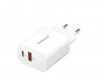 Intenso Energiaadapter 1x USB-A/1x USB-C 30W Valge