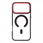 COLOR EDGE MAG COVER lemine kate, hilduv MagSafe'iga IPHONE 17 Pro Max must punane