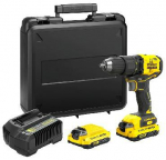 ST SCREWDRIVER V20 SFMCD710D2K 60Nm 2x2.0Ah CASE