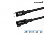 MicroConnect USB-C USB-C Premium kaabel 4m, 100W, 20Gbps, USB 3.2 Gen
