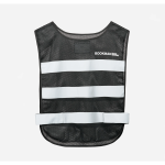 BOOKMAN Refleksvest, must, M/L