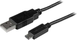 StarTech.com 2m Mobile Charge Sync USB to Slim Micro USB Cabl