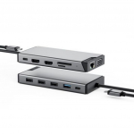 ALOGIC DV3 Universaalne Kolmekiline Ekraan USB-C Hub