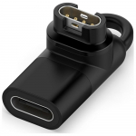 Beline USB-C adapter Garmini kellade laadimiseks, must