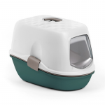 Cat toilet closed Furba Top Chic 58.5x39.4x42.7cm white|green