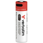Verbatim Akumulatorid AA USB-C 4 tkt 30249