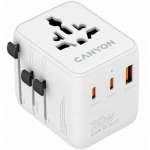 CANYON Reisikontaktor OnTour 20 EU/UK/US/AUS 20W, Valge