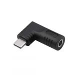 AKYGA AK-ND-D10 USB-C kabeli sugu muundja 4,8 x 1,7 mm MustTranslation: AK-ND-D10 USB-C kabeli sugu muundja 4,8 x 1,7 mm Must