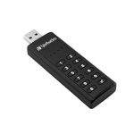 Verbatim 128GB turvaline klahvistik USB 3.2 must