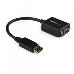 StarTech.com DisplayPort-VGA adapter - Aktiivne DP-VGA konverter - 1080p video - DisplayPort sertifitseeritud - DP/DP++ allikast VGA monitorile hendav adapter/dongle - Lukkega DP-pistik