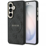 GUESS Etui 4G Embossed Ring MagSafe Samsung Galaxy S26 Plus must