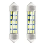 Amio LED STANDARD 3014 15SMD Festoon C5W C10W C3W 39mm Valge 12V