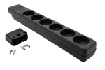 ProXtend Danish IT Power Strip 6-way Black