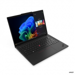 LENOVO ThinkPad T14 G6 AMD | Must | 14 " | IPS | WUXGA | 1920 x 1200 pikslit | Anti-peegeldusega | AMD Ryzen AI 7 PRO | 350 | 32 GB | SO-DIMM DDR5 | Tahkisdraivi maht 1000 GB | AMD Radeon 860M graafika | Windows 11 Pro | 802.11be | Bluetoothi versioo ...