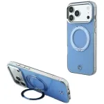 Mercedes Kate with ring Stand and Iconic Logo MagSafe for iPhone 18 Pro / 17 Pro blue