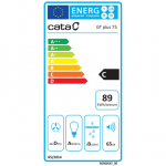 CATA | Kapuuts | GT-PLUS 75 X /M | Katus | Energiathususklass C | Laius 79,2 cm | 645 m/h | Mehaanilised juhtnupud | EcoLed | Roostevaba teras