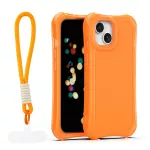 TFO Safepop-kaitse iPhone 15 6,1" jaoks rihmaga, oran